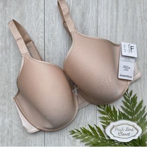 36DDD Chantelle C Ideal T-Shirt Underwire Bra NWT Nude Beige Full Figure 36F NEW